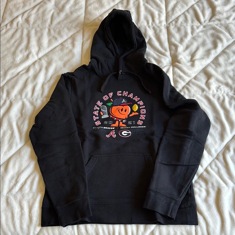 Black State of Champions Hoodie